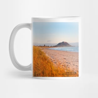 Mount Maunganui beach scene for covers, smartphone cases Mug